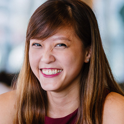 p22 Young woman smiling